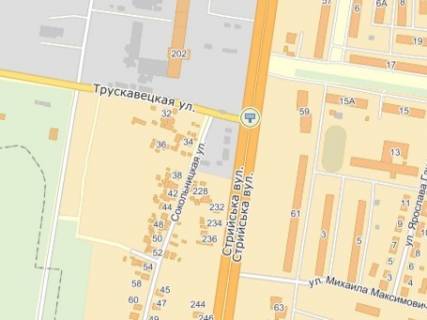 Призма Р/П в Львове, 3x6  вул. Стрийська, 59, ринок Підземний, з центру - 291809 схема