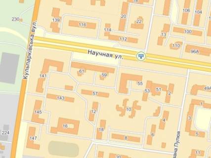 Призматрон, Призма Р/П у Львові, 3х6  вул.Наукова - вул.Симоненка, до вул.Стрийської - 223826 схема