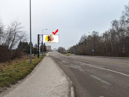 Билборд A в Львове, 3х6  вул.Шевченка, Рясне-2, Укрнафта, вїзд в місто фото 1