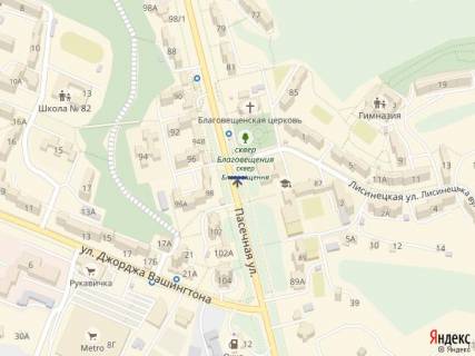Скроллер A в Львове, 2,30х3,14  вул.Пасічна 87-вул.Лисеницька - 564574 схема