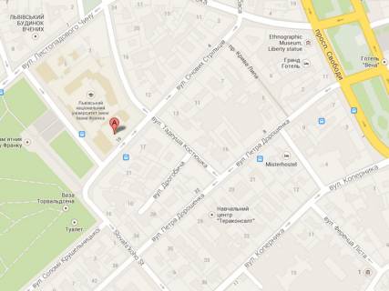 Сiтiлайт A у Львові, 1,2х1,8  вул.Січових Стрільців 14 схема