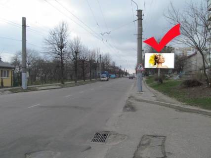 Билборд A в Львове, 3х6  вул.Мазепи 35-вул.Грінченка фото 1