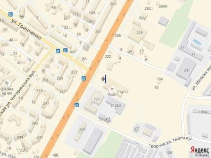 Сітіскролл A у Львові, 1,2х1,8  вул.Б.Хмельницького 214, ТЦ ВАМ, ліворуч від входу схема