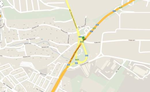 Билборд A в Львове, 3х6  вул.Б.Хмельницького, вїзд в місто схема