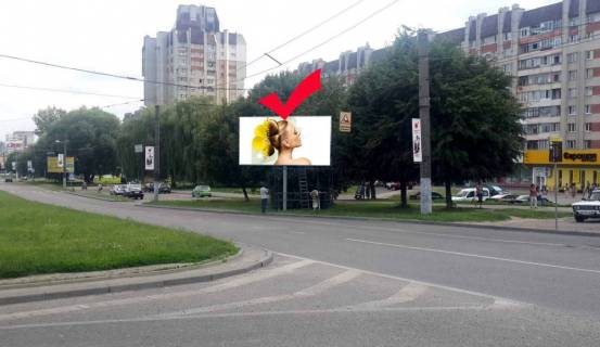 Билборд A в Львове пр. Чорновола, 101 фото 1