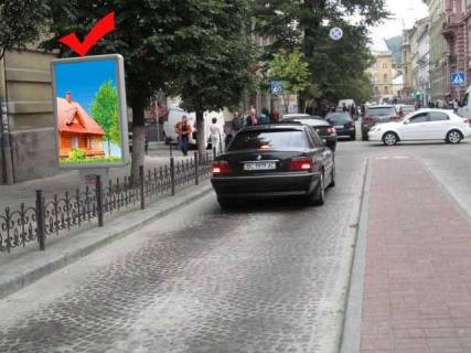 Сiтiлайт A у Львові, 1,2х1,8  вул.Січових Стрільців 14 Фото 1