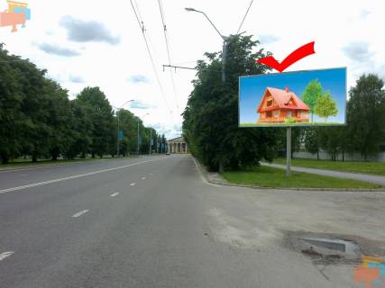 Билборд A в Львове, A  вул.Любінська 168а (в напрямку до Львівського аеропорту), готель Тустань фото 1