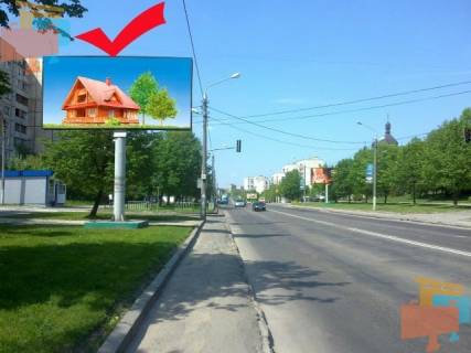 Білборд, Бігборд (Борд)  B у Львові вул.Пасічна 98-вул.Дж.Вашингтона Фото 1