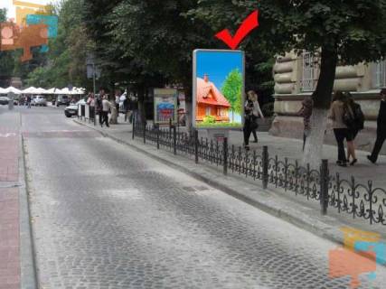 Ситилайт B в Львове, 1,2х1,8  вул.Січових Стрільців 16 фото 1