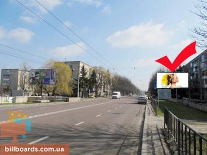 Билборд A в Львове вул.Городоцька 299, до центру фото 1