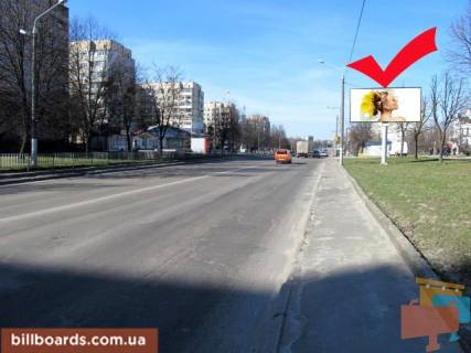 Билборд A в Львове, 3х6  вул.Пасічна 87-вул.Лисеницька фото 1