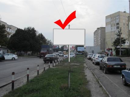 Билборд A в Львове, 3х6  вул.Грінченка, 1 фото 1