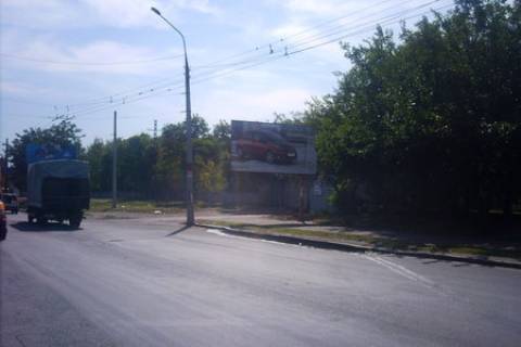 Билборд A в Николаеве, 3x6  Херсонське шосе ріг вул. Інгульської (Зоопарк мат. ворота) фото 1