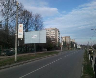 Билборд B в Львове, 3х6  вул. Кн. Ольги 34  фото 1
