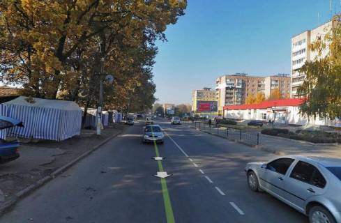 Билборд A в Умане, 6х3  вул.Тищика, 13-б, сторона А фото 1