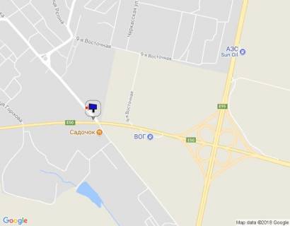 Билборд B в Умане, 6х3  траса М-12 (Стрий-Тернопіль-Вінниця-Кропивницький-Знам'янка), пов. на вул.Артема, вул. Михайлівська напр. з Вінниці, ст. Б, верх. схема