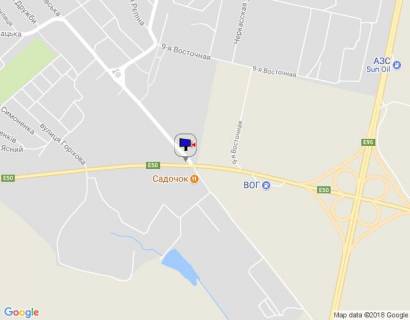 Білборд, Бігборд (Борд)  A у Умані, 6х3  траса М-12 (Стрий-Тернопіль-Вінниця-Кропивницький-Знам'янка), поворот на (вул.Артема) вул. Михайлівська, напрямок на Вінницю, сторона А схема