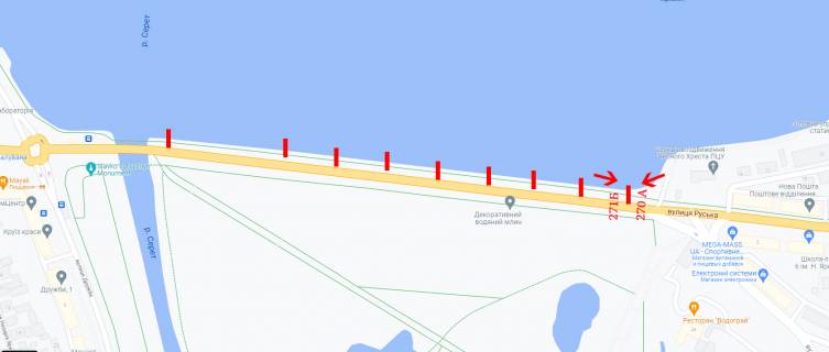 Ситилайт B в Тернополе, 1,2х1,8  Дамба (біля озера) фото 1