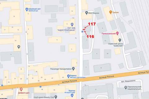 Ситилайт A в Тернополе Б.Хмельницького,14 схема