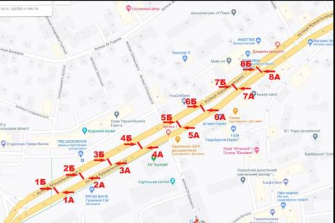 Сiтiлайт A у Тернополі Крушельницька,18 схема