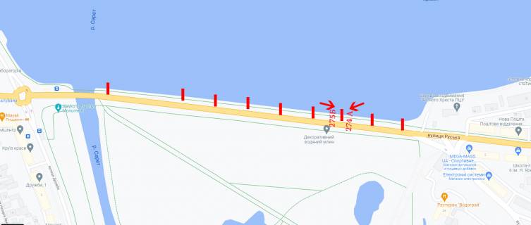 Сiтiлайт B у Тернополі, 1,2х1,8  Дамба (біля озера) Фото 1