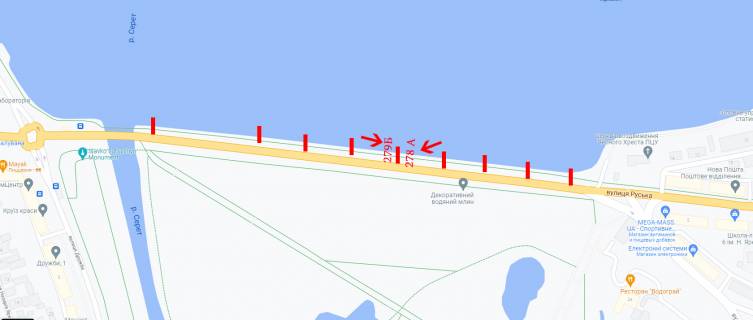 Сiтiлайт B у Тернополі, 1,2х1,8  Дамба (біля озера) Фото 1