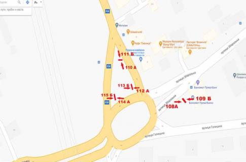 Сiтiлайт A у Тернополі Бродівська схема