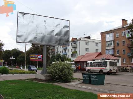 Білборд, Бігборд (Борд)  B у Прилуках, 6x3  Прилуки, ул. Вокзальная 3 Фото 1