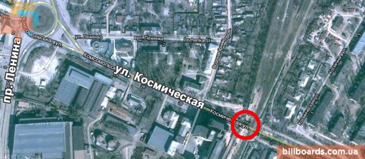 Нестандарт A в Запорожье ул.Космическая схема