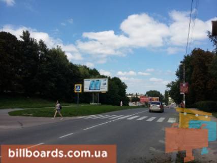 Билборд B в Бердичеве, 3х6  Бигборд (18м.кв.) Одеська, 36 (р. Красная гора, в центр) фото 1