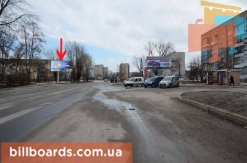Билборд B в Бердичеве, 3х6  Бигборд (18м.кв.) Одеська, 55 (р. Красн.гора) фото 1