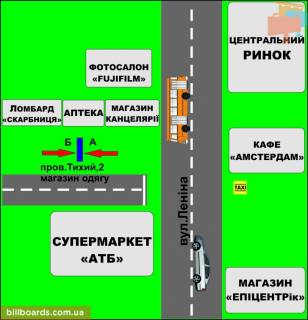 Ситилайт B в Бердичеве Тихий, 2 (3 Де) схема