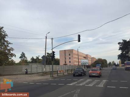 Билборд B в Сарнах, 3x4  Суворова( перех.Я.Мудрого) фото 1