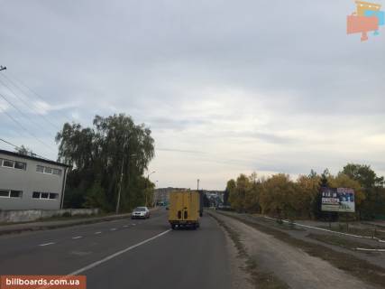 Білборд, Бігборд (Борд)  B у Сарнах, 3x4  Суворова (перех.Сковороді) Фото 1