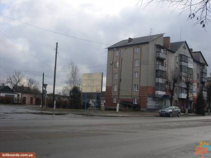 Білборд, Бігборд (Борд)  A у Сарнах, 3x4  Бєлгородської 18 (перех.К.Ольгі) 2 Фото 1