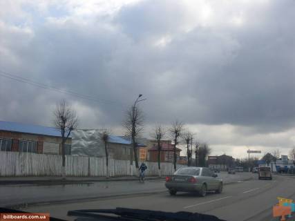 Билборд A в Сарнах, 3x4  Белгородська (меблевий завод) фото 1