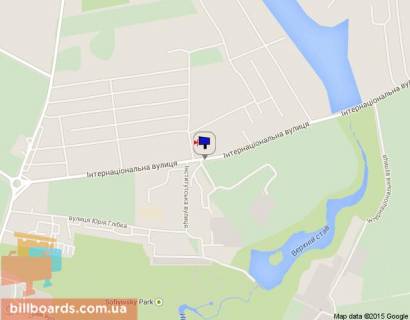 Билборд A в Умане, 3х6  ул. Интернациональная,  напротив 73 №7 схема