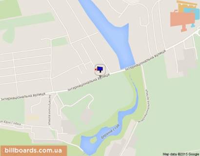 Билборд A в Умане, 3х6  ул. Интернациональная, 109 №11 схема