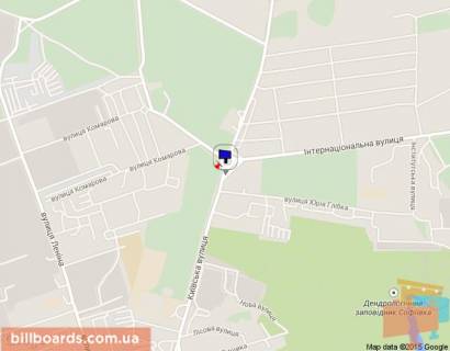 Білборд, Бігборд (Борд)  A у Умані, 3х6  пл. Победы №1 схема
