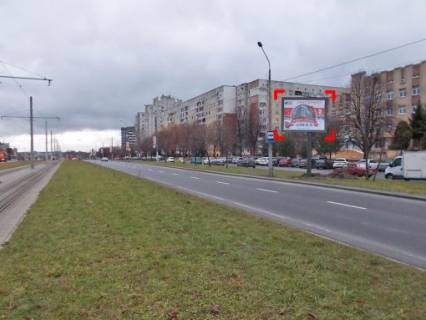 Скролер, Скрол A у Львові пр. Черв. Калини (навпроти буд. 57, біля переходу), місце 3, розмір 2,3 х 3,2 м, скролл - 193165 Фото 1