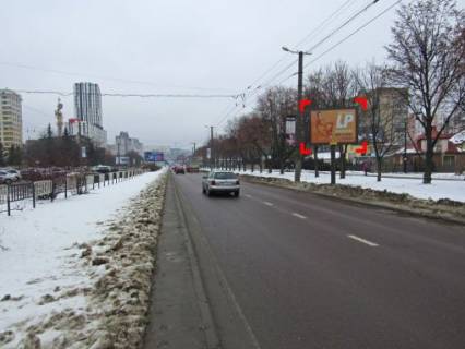 Скролер, Скрол A у Львові пр. Чорновола, навпроти буд № 65 (Єльдорадо), розмір 2,3 х 3,2 м скролл - 193181 Фото 1