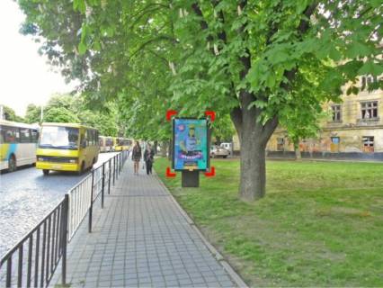 Билборд A в Львове пл. Різні (у сквері) фото 1