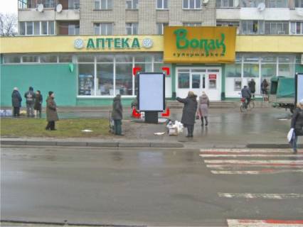 Билборд Р/П в Львове пр. Чорновола, 57 (на р/с, до центру), місце 1 фото 1