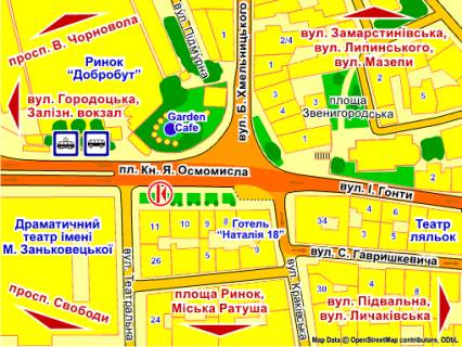 Ситискролл B в Львове пл. Я. Осмомисла, 11 скролл схема