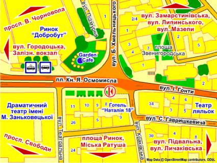 Ситискролл B в Львове пл. Я. Осмомисла, 7 скролл схема