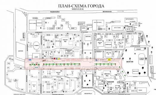 Ситилайт A в Южноукраинске пр. Независимости 5, Гостиница "    " . Автобусная остановка схема