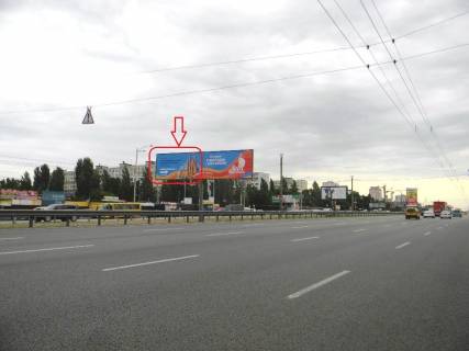 Билборд A в Киеве, 6х3  Велика Кільцева дорога / вул. Зодчих, 62 фото 1