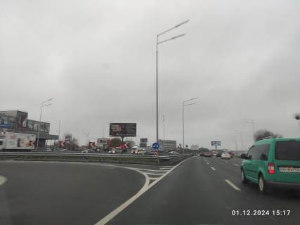 Білборд, Бігборд (Борд)  A у Києві, 6х3  Велика Кільцева дорога, 12 Фото 1