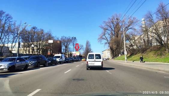 Билборд B в Киеве, 6х3  вул. Лугова, 11 фото 1