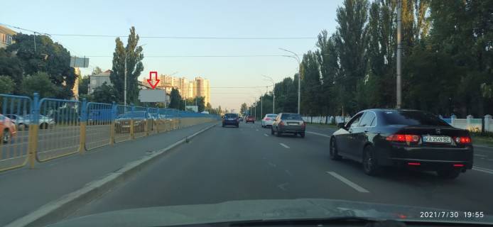 Билборд B в Киеве, 6,20х3,15  просп. Воскресенський (Перова), 20 фото 1